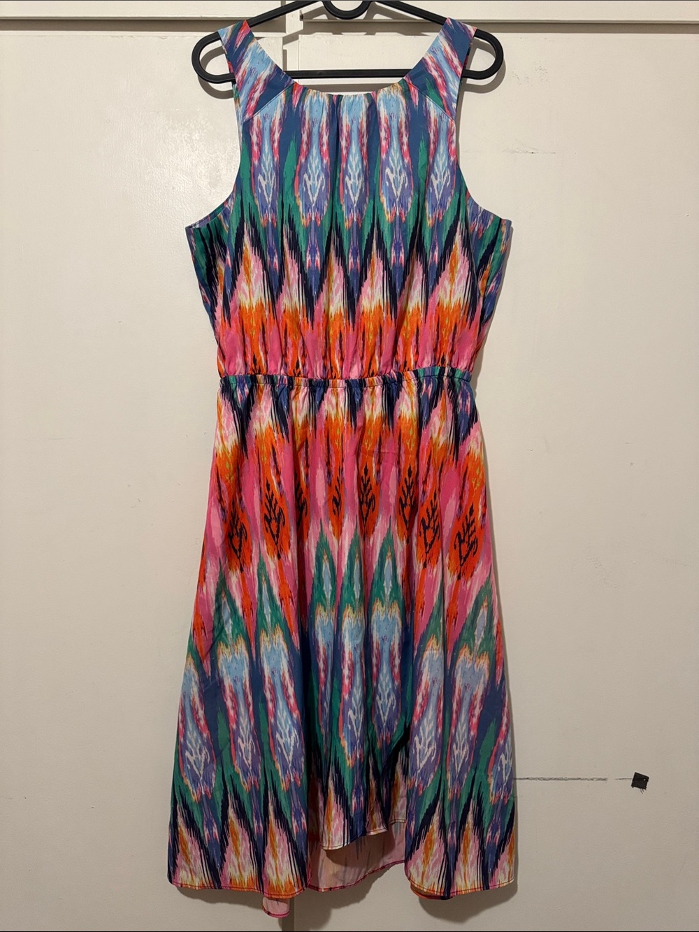Athleta Multicolor Striped Ikat Tank dress